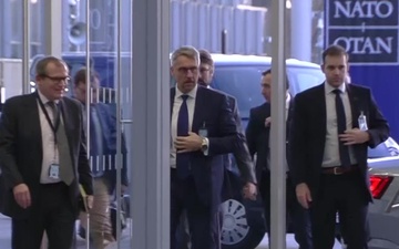 Leaders arrivals at NATO Defence Ministers meetings, Czech Republic (DAY 2)