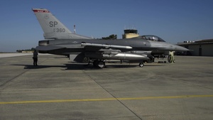 480th Expeditionary Fighter Squadron training in Portugal