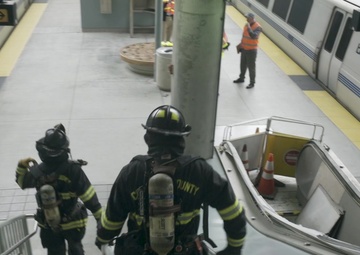 CST Victim Rescue and Chemical Detection Training, Millbrae BART BROLL - BAYEX 19