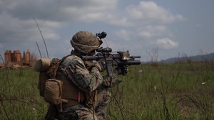 Cobra Gold 19: (B-ROLL) US Marines of the 31st MEU execute a combined arms live-fire exercise.