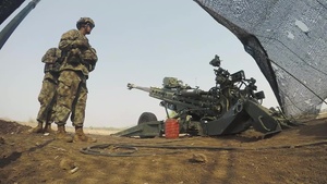 US artillery Soldiers train alongside their Thai counterparts