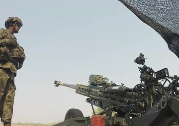 US artillery Soldiers train alongside their Thai counterparts