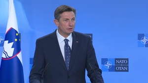 Joint Press Conference by the NATO Secretary General and the President of the Republic of Slovenia: Opening