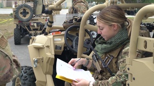 U.S. Military Joint Task Force Builds Infrastructure for a Simulated Aerial Port