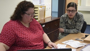 Tax Center volunteers help Spangdahlem Airmen file their taxes