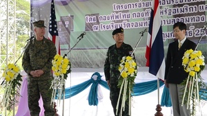 Cobra Gold 19: Wat Jom Tong School Dedication Ceremony B-Roll and Speech