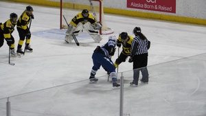 Army vs. Air Force Hockey Game B-roll Package 2