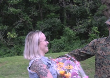 U.S. Marine applies basic life saving skill to help civilian in Okinawa