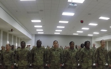 NCO Induction Ceremony - USARLC South Eastern OSLT