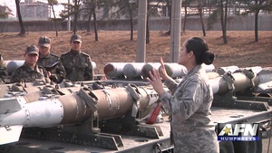 ROKAF Translators Participate in Immersion at Osan AB