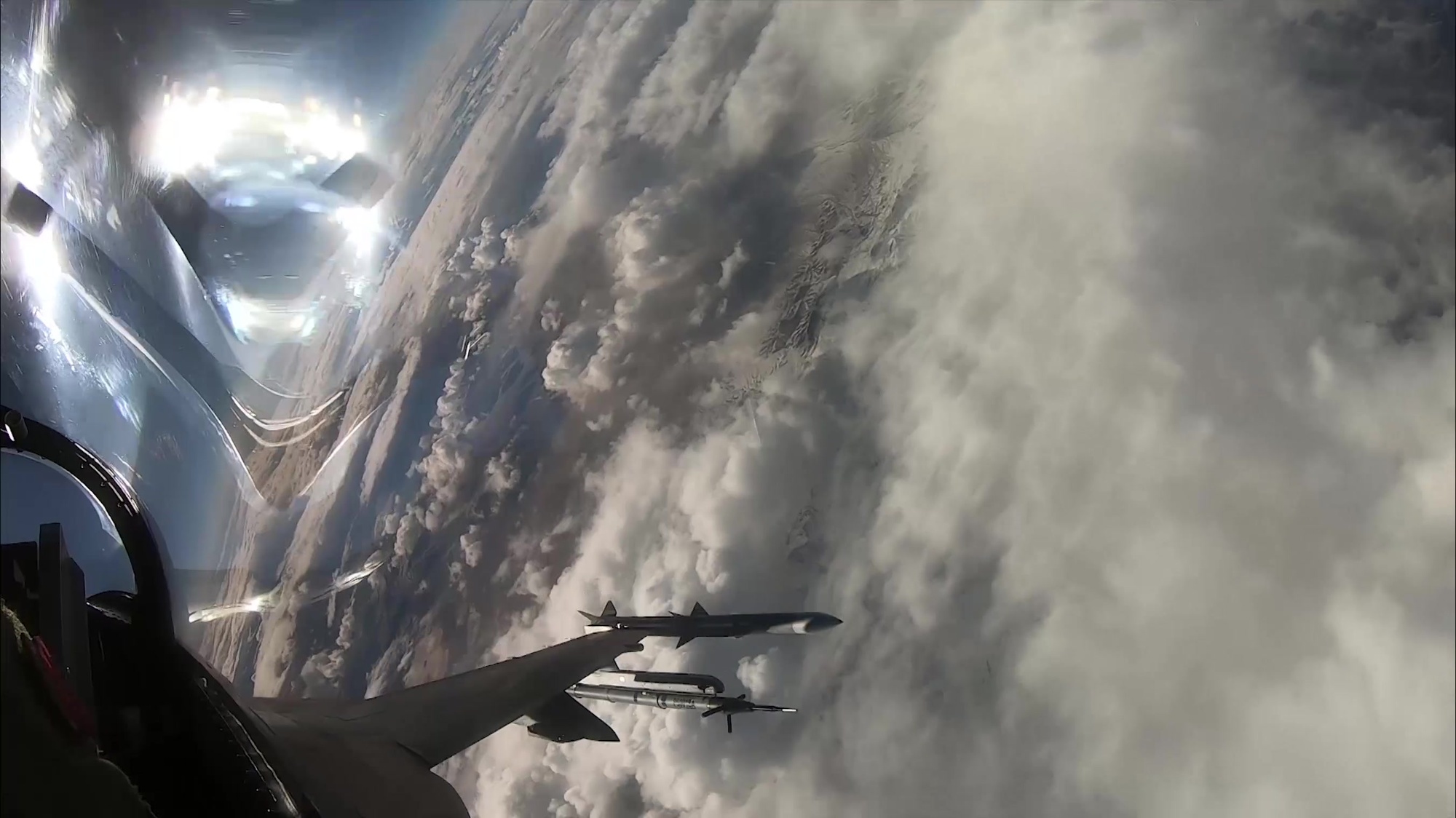The 64th Aggressor Squadron of the 57th Wing at Nellis Air Force Base fly as the &quot;Red Force&quot; during Red Flag.