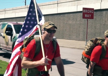 Special Tactics marches into Day 3 of TX to FL journey