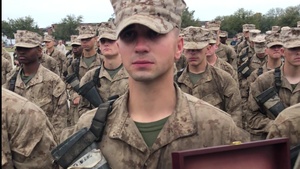 BROLL Brick Township, New Jersey native beats cancer, becomes Marine PART 3 (16x9 aspect ratio)