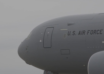 First KC-46 Takeoff from McConnell Air Force Base