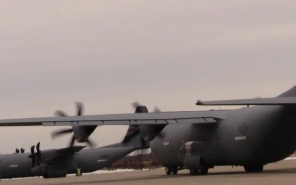 C-130 operation at North Kingstown, Rhode Island