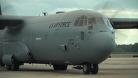 C-130 on runway at Jacksonville, Fla.