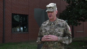 Tennessee Adjutant General Maj. Gen. Jeff Holmes discussed 118th Wings participation in Tennessee flooding event