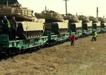 Rail Ops Offloading Tanks