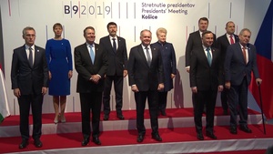 NATO Secretary General attends the meeting of the Heads of State of the Bucharest 9 group (portrait)