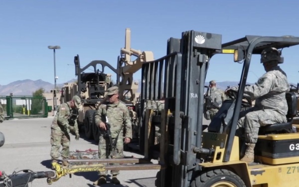 Arizona Guardsmen Provide Transportation support to CBP