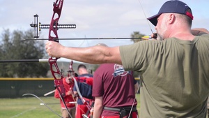 2019 Marine Corps Trials Archery Practice Day 2