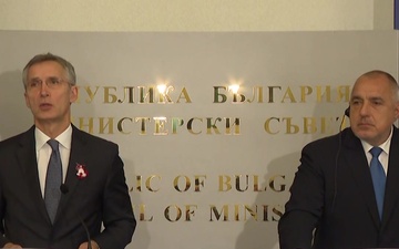 Joint Press Point by NATO Secretary General and the Prime Minister of Bulgaria