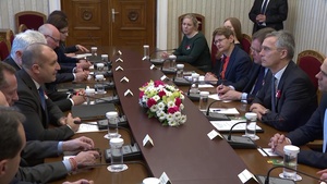 Remarks at NATO Secretary General's Meeting with the President of Bulgaria