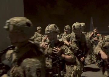 East Africa Response Force returns to Camp Lemonnier from Gabon