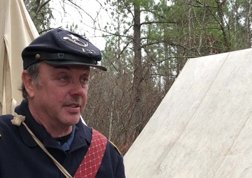 Perry Sutherland &quot;Battle of Aiken&quot; Reenactor