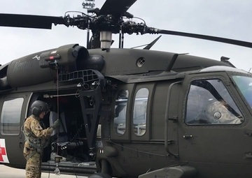 PATRIOT South 2019 - Army National Guard Soldiers conducts hoist training operations