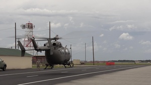 PATRIOT South 19 - BROLL - UH-72 Lakota takeoffs.