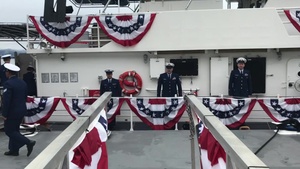 B-Roll: Coast Guard Commissions Fast Response Cutter Robert Ward