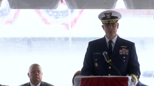 Commissioning the Coast Guard Cutter Robert Ward