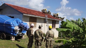 Joint Task Group Engineer Redployment Ceremony - Recovery Efforts Super Typhoon Yutu.