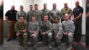 178th Security Forces Squadron Trains with Local Police Department