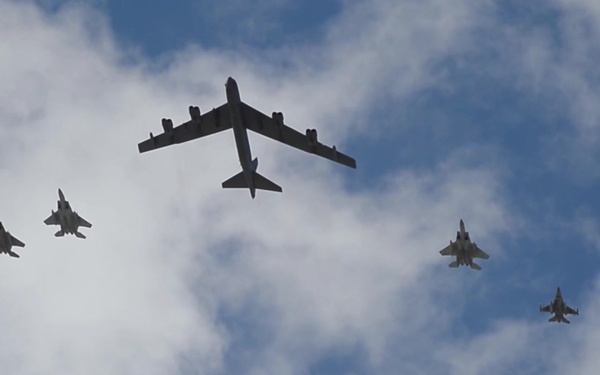 Cope North 2019 B-roll: Formation Flight