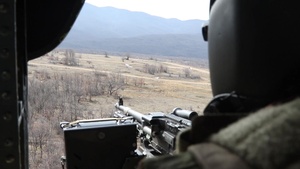 B-Roll: 3-1 aerial gunnery range at NSTA, Bulgaria