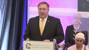 Secretary of State Pompeo hosts the International Women of Courage Awards