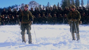 3rd Marine Regiment gives a shout out from Bridgeport, California