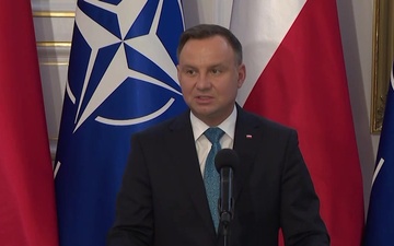 Joint press statements of the NATO Secretary General and the President of the Republic of Poland