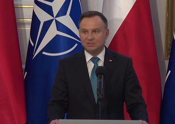 Joint press statements of the NATO Secretary General and the President of the Republic of Poland