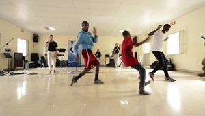 USAFE Band and Students from Gisimba Memorial Centre Share Performances
