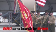 VMAQ-2 Sundown Ceremony