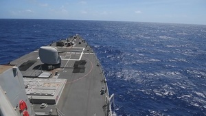 USS Milius Conducts Live-Fire Exercise