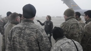 VA National Guard UH-60 Blackhawk exercise at 145th Airlift Wing