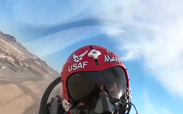 Flying High - Thunderbird Capt. Michelle Curran