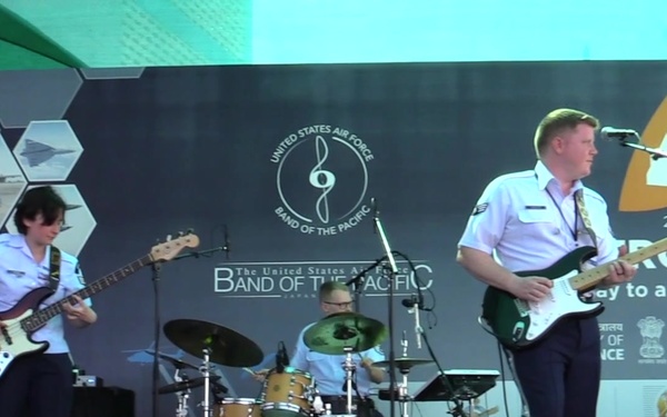 Band of the Pacific at Aero India 2019