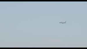 KC-46 landing at McConnell AFB