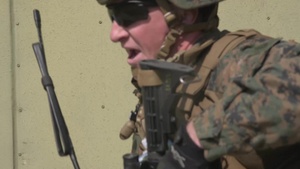 "China Marines" attack Range 10 (B-Roll)