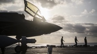 F-35B Lightning II makes history on 13th MEU